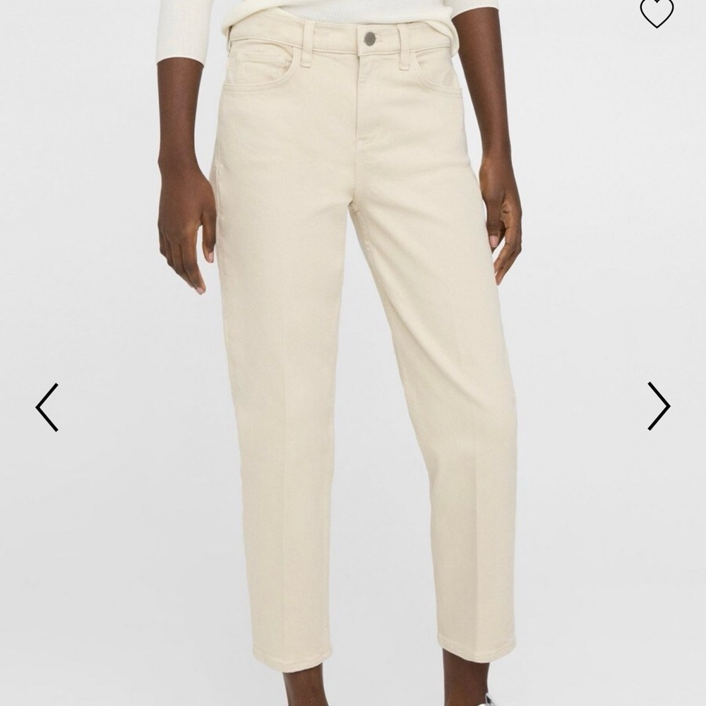 Theory Treeca Jeans Color Ecru Size 26
